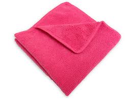 MICROFIBRE CLOTH WITH SCOURER ONE SIDE