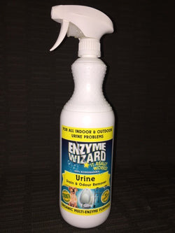 ENZYME WIZARD URINE STAIN AND ODOUR REMOVER  READY TO USE 1 LITRE EW9000