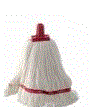MOP MICROFIBRE ROUND RED  ED2061